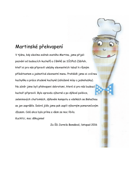Martinské překvapení