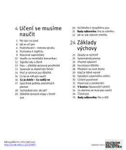 4 Učení se musíme naučit 24 Základy výchovy