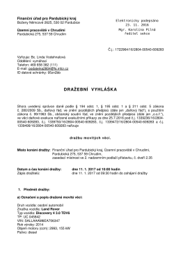 Finančn&iacute; &uacute;řad pro Pardubick&yacute; kraj