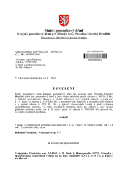 St&aacute;tn&iacute; pozemkov&yacute; &uacute;řad