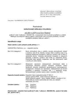 AGROSTROJ Pelhřimov, a.s. - expediční plocha