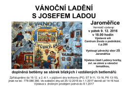 vánoční ladění s josefem ladou