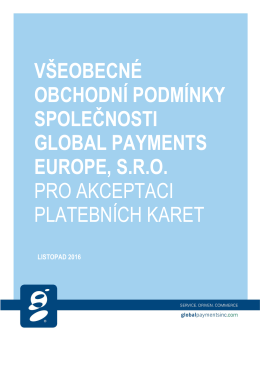 platné od 23.11.2016 - Global Payments Europe