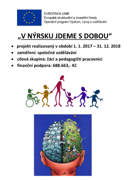 „V NÝRSKU JDEME S DOBOU“