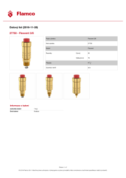 27750 Flexvent 3/8 Datový list (2016-11-24)