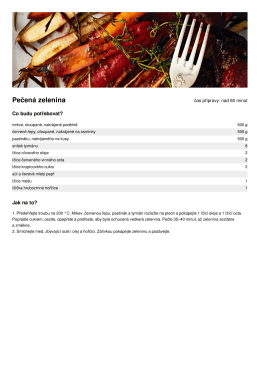 Pečená zelenina