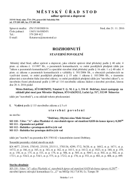 zde ke stažení - Město Dobřany