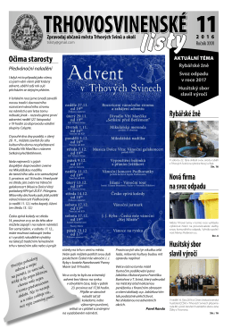 Trhovosvinensk&eacute; listy 11/16