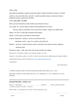 Bližší informace a přihláška zde.