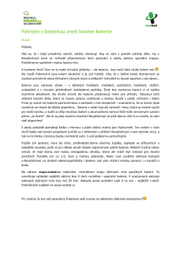 Zadání pro 2. st. ZŠ