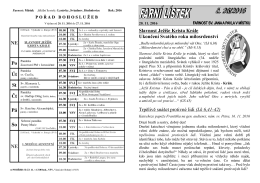 Slavnost Ježíše Krista Krále Ukončení Svatého roku milosrdenství