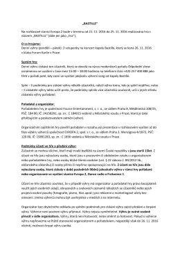 &bdquo;BASTILLE&ldquo; Na rozhlasov&eacute; stanici Evropa 2 bude v term&iacute;nu od 21