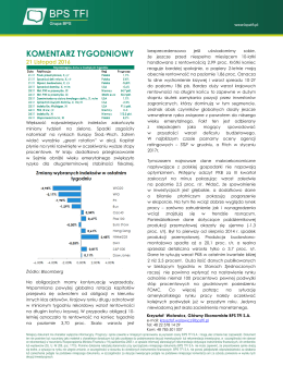 komentarz tygodniowy