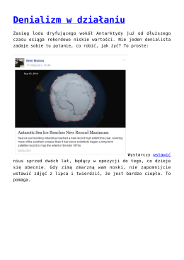 Denializm w działaniu