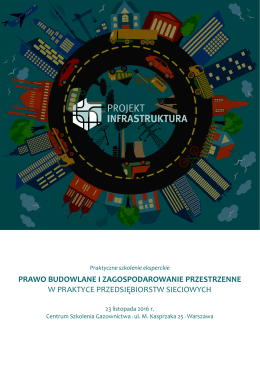 PRAWO BUDOWLANE I ZAGOSPODAROWANIE PRZESTRZENNE