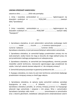 1. (imię i nazwisko), zamieszkałym w