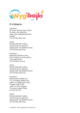 tekst piosenki VIII tura