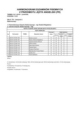 próbna matura z języka angielskiego w zakresie rozszerzonym, czas