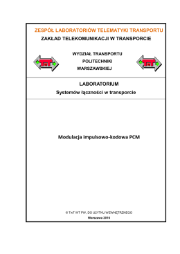 Modulacja impulsowo-kodowa PCM