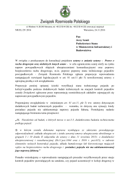 Bartek Joński - Związek Rzemiosła Polskiego