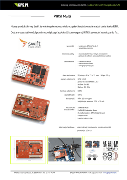 PIKSI Multi - Kontakt z GPS.PL