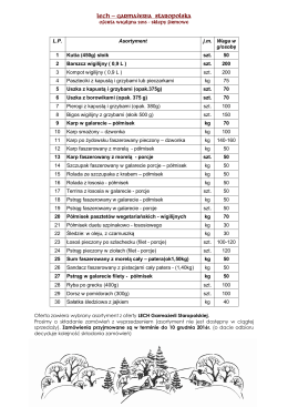 Sklepy Firmowe - Lech Garmażeria Staropolska