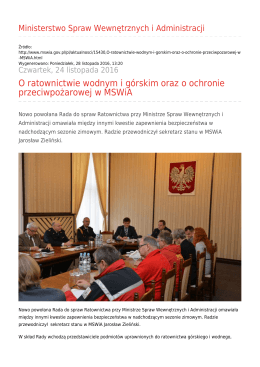 Generuj PDF - Ministerstwo Spraw Wewnętrznych i Administracji