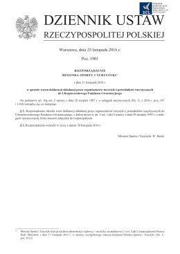 DZIENNIK USTAW