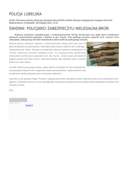 Generuj PDF - Policja Lubelska