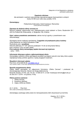 § 1 - Politechnika Krakowska