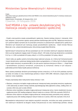 Generuj PDF - Ministerstwo Spraw Wewnętrznych i Administracji