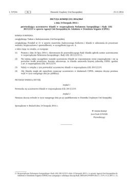 z dnia 24 listopada 2016 r.