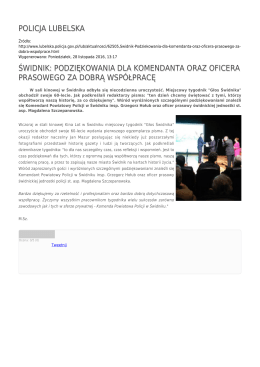 Generuj PDF - Policja Lubelska