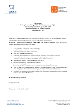 Wstępny program (PDF 468kB)