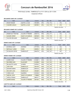 Concours de Rambouillet 2016