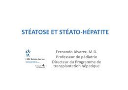 st&eacute;atose et st&eacute;ato-h&eacute;patite - saac.chu-sainte