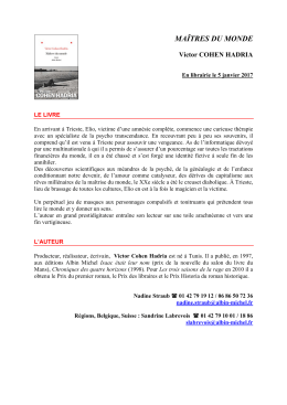ma&icirc;tres du monde