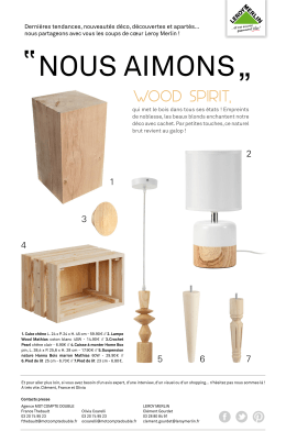 wood spirit - Mot Compte Double