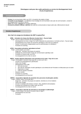 Mon CV