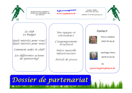 Sponsoring