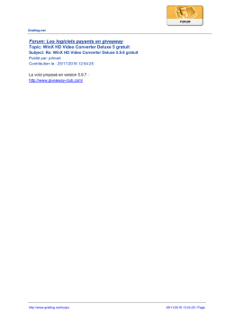 Forum: Les logiciels payants en giveaway