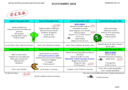 découvrir le menu - Mairie de Dammarie-Les-Lys