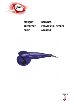 marque: babyliss reference: c904pe curl secret codic: 4249399