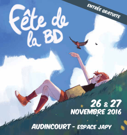 novembre 2016 - F&ecirc;te de la BD d`Audincourt