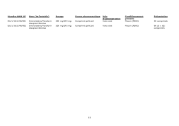 Emtricitabine/Tenofovir disoproxil Zentiva, INN