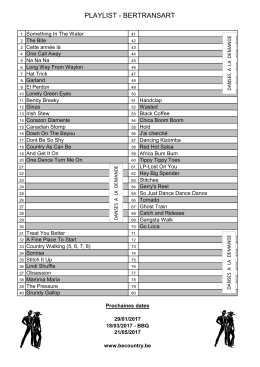 Playlist 2016-11