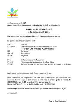 invitation recollection