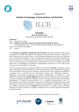L`inauguration de l`ILCB