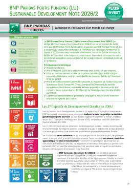 Flash Invest - BNP Paribas Fortis