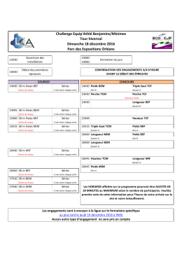 Horaires Indoor 2016_2017